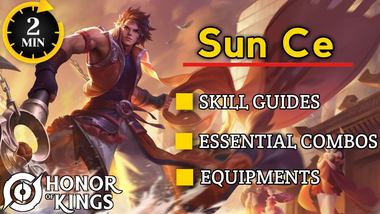 Quick Sun Ce Guide and Tutorial: Skills, Combos and Equipment | Honor of Kings