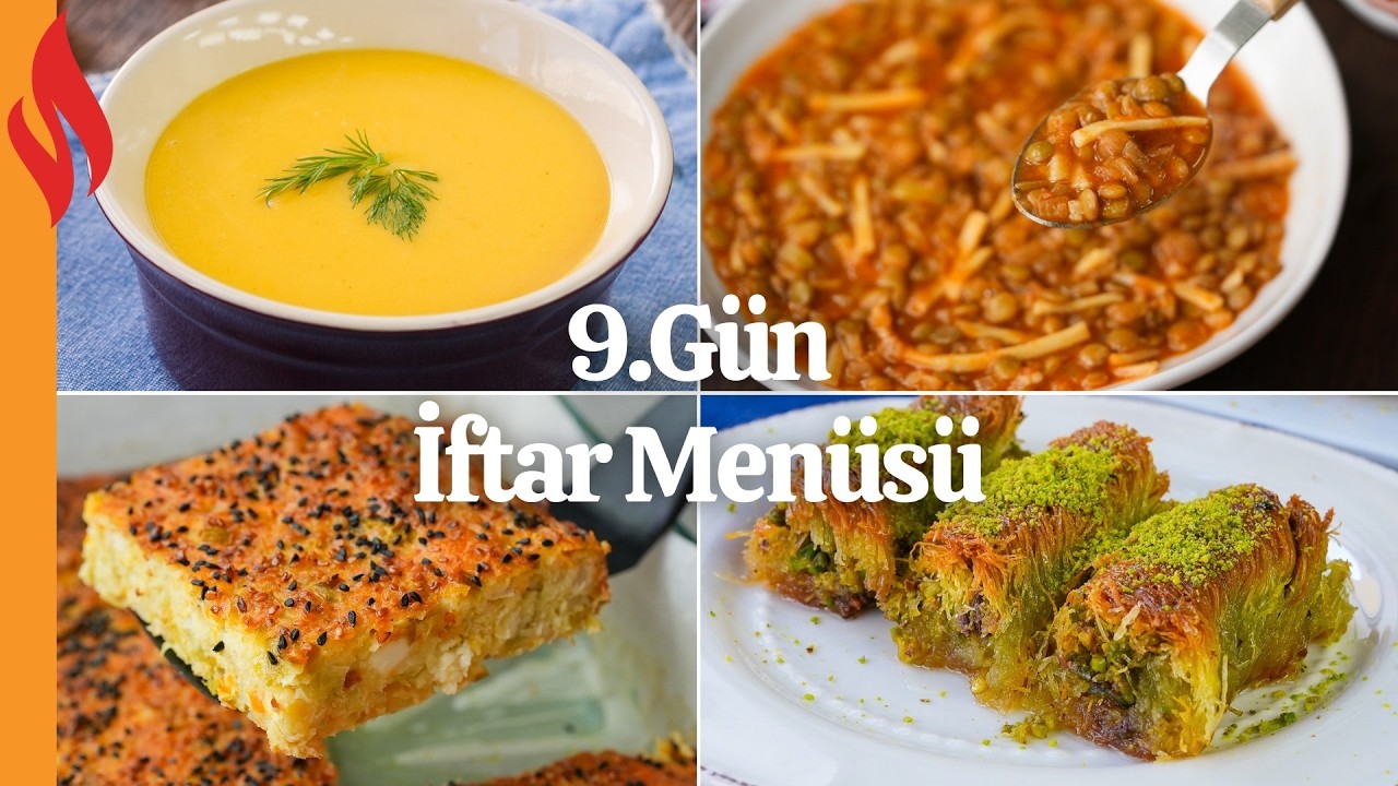 9. Gün İftar Menüsü | Ramazan Tarifleri