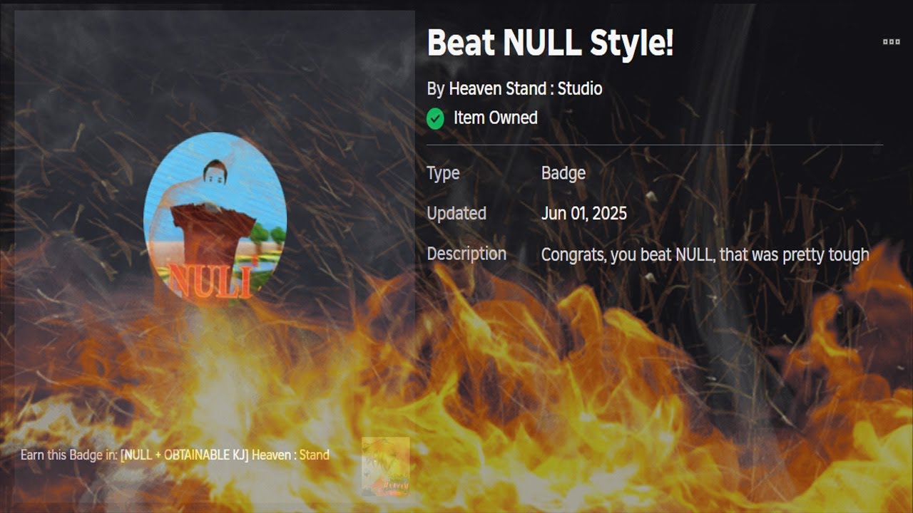 SUFFERING ON NULL FIGHT | Heaven stand | Roblox