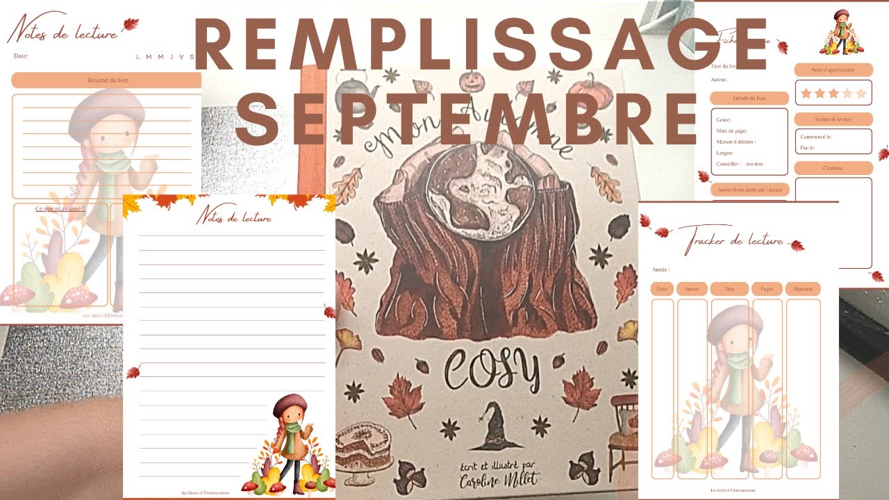 Enveloppe Budget * Remplissage du mois de Septembre/ New Challenge / Ma PAL à lire *