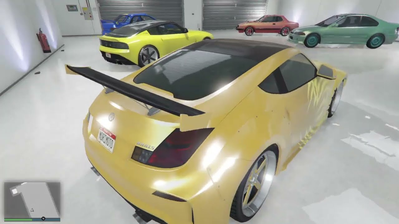 GTA 5 Online Modded Car Garage Showcase 2023 PS4