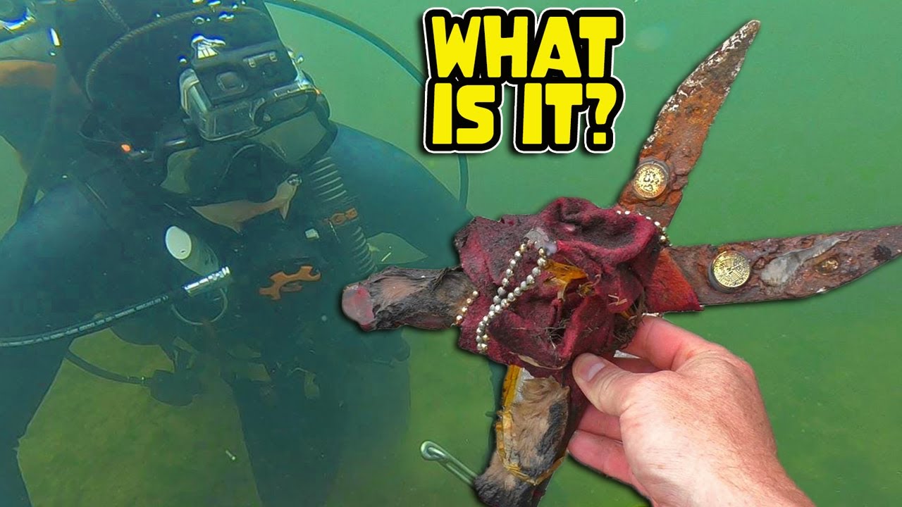 Mysterious Item Found Under a Bridge Scuba Diving River!