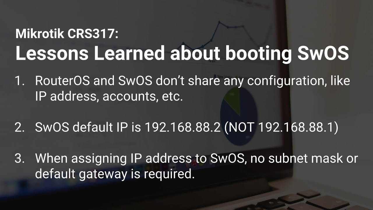 Как загрузить SwOS на Mikrotik CRS317