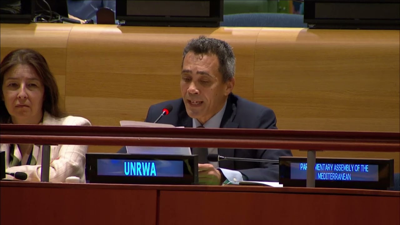 Statement by UNRWA at the International Conference for the Implementation of the Two-State Solution