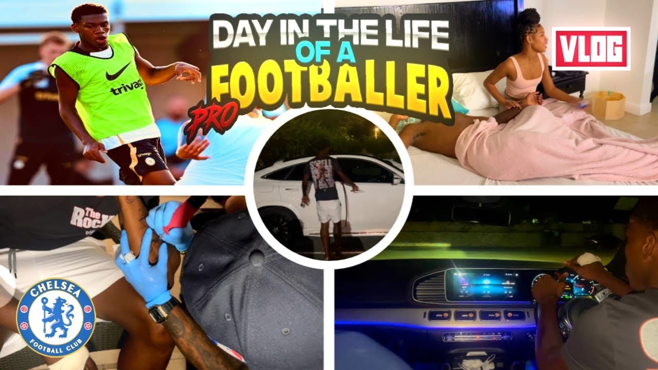 A Day In The Life Of A Professional Football Player🤯🤑 Ft Whisper (Chelsea’s New Player)