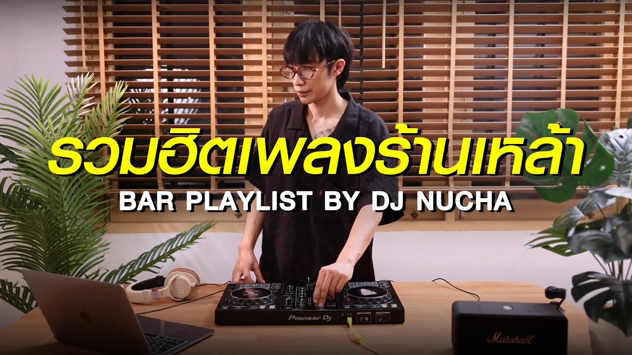 รวมเพลงร้านเหล้า คนเหงาต้องฟัง | Bar Playlist  | DJ NUCHA
