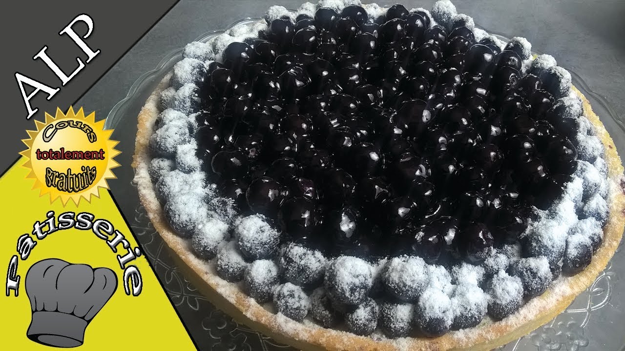 La tarte à la myrtille - Apprendre la Pâtisserie (ALP)