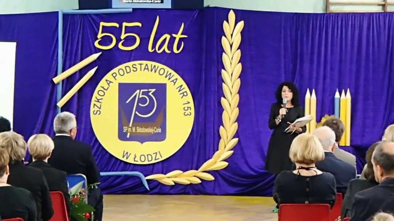 55-lecie SP 153 w Łodzi - cz.1 Uroczystość