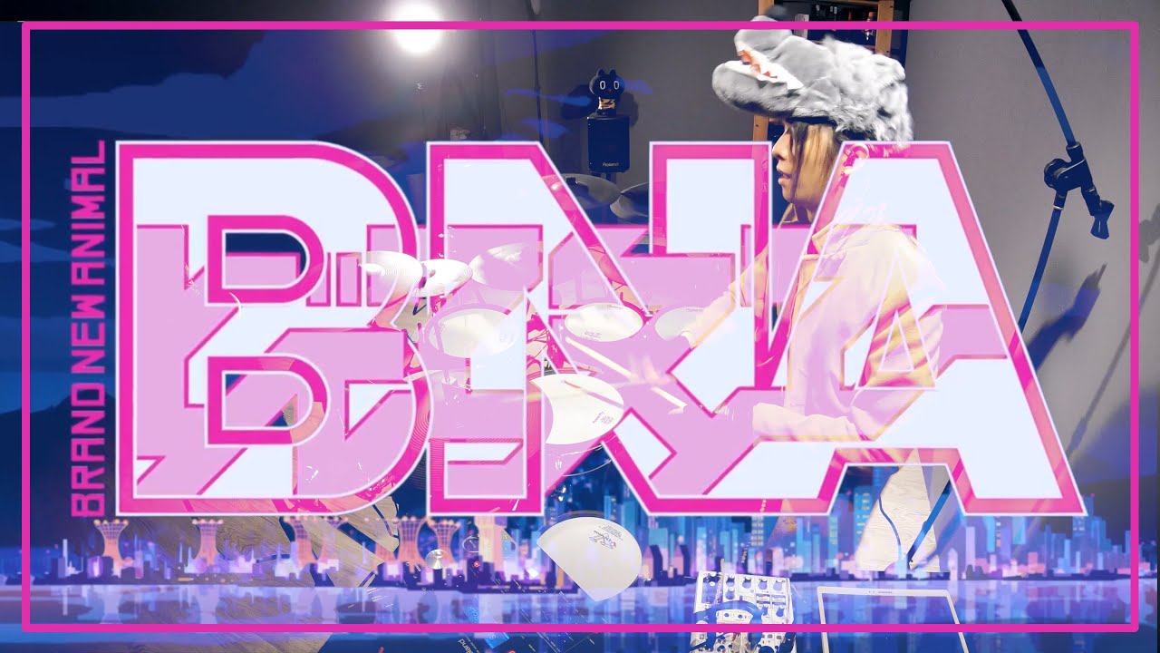 【BNA ビー・エヌ・エー】影森みちる - Ready toを叩いてみた/Brand New Animal Opening full by Michiru Kagemori Drum Cover