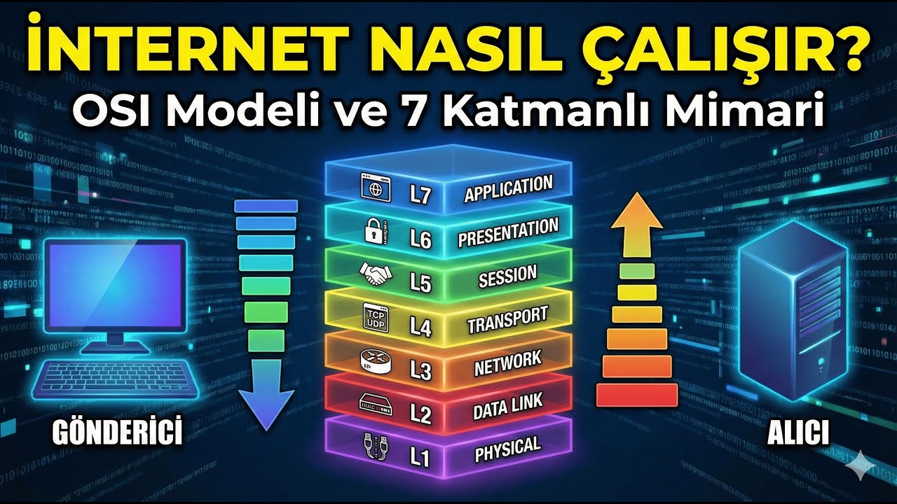 Sıfırdan Ağ (Network) Dersleri: OSI Modeli Nedir?