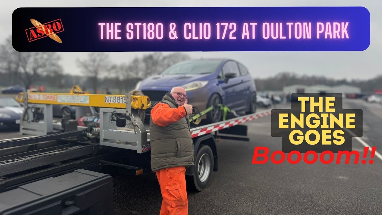 Disaster Strikes on Our 1st Track Day of 2025 in the ST180 & Clio 172 at #OultonPark