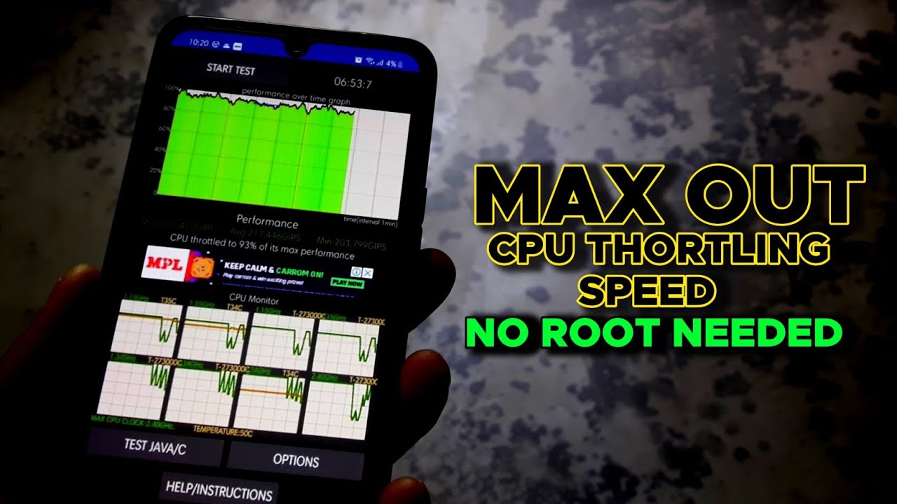 OP !! | Disable Thermal Limit | Max CPU Thortling Speed For Gaming & Performance