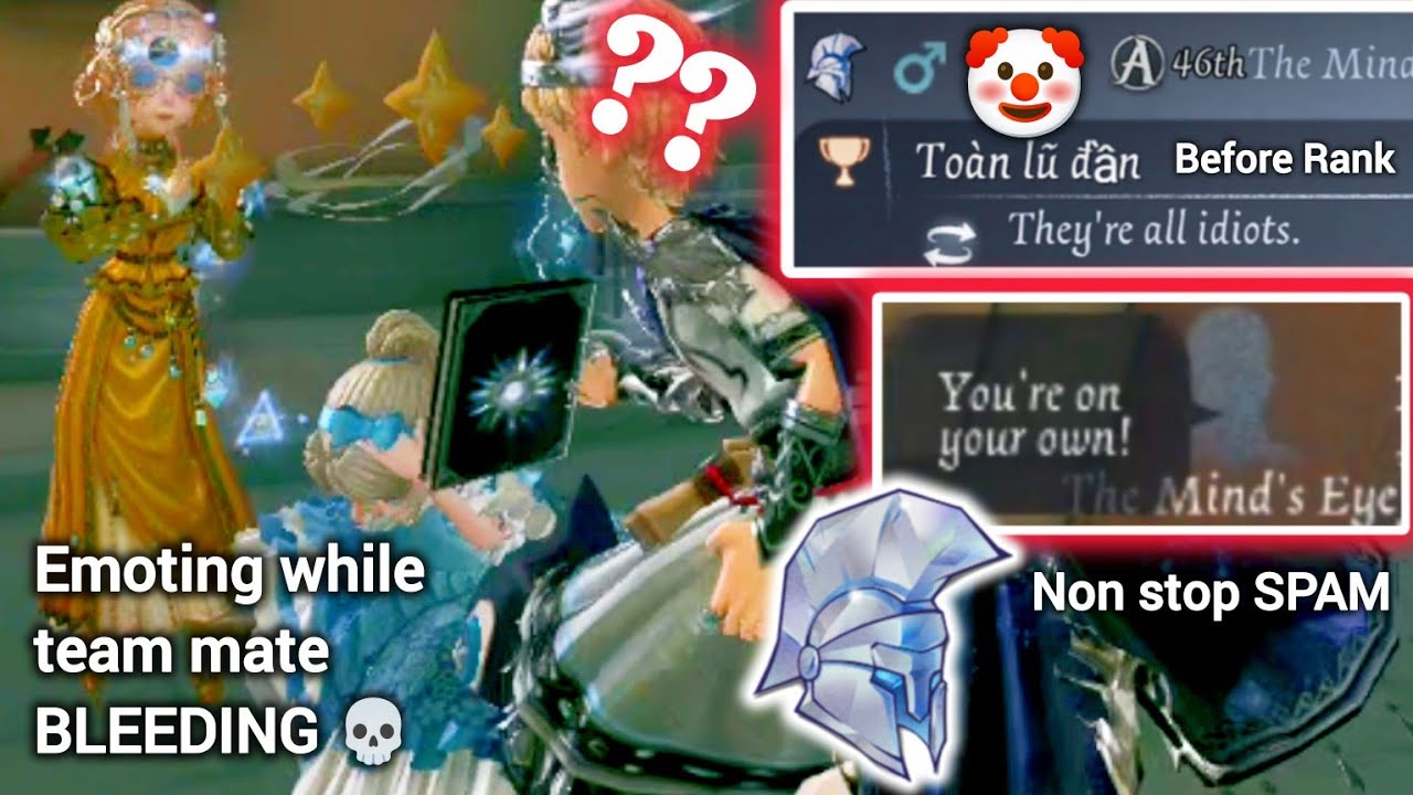 Система БЛОКИРОВКИ БЕСПОЛЕЗНА, поэтому вы снова встретите тех же ТОКСИЧНЫХ людей 🤡 Identity V 'Hi...