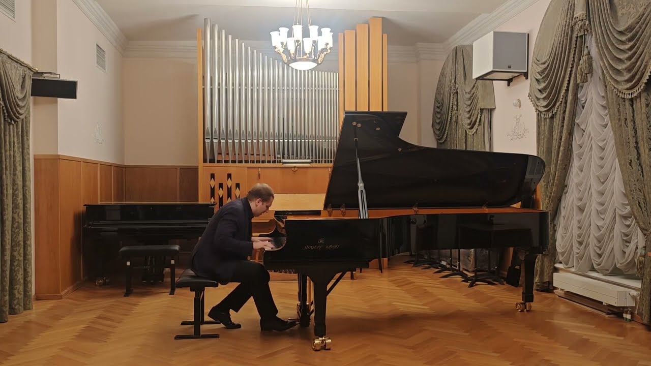 Johannes Brahms. Four pieces op. 119. Vasilii Zabolotnii (piano)