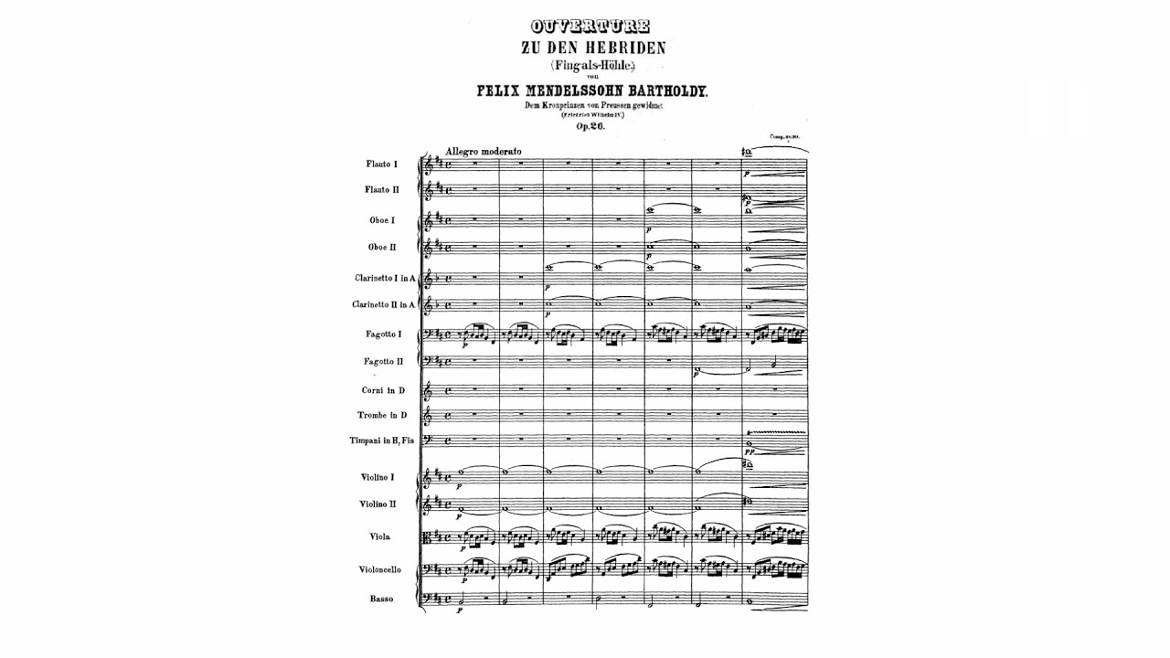 Mendelssohn: Overture 