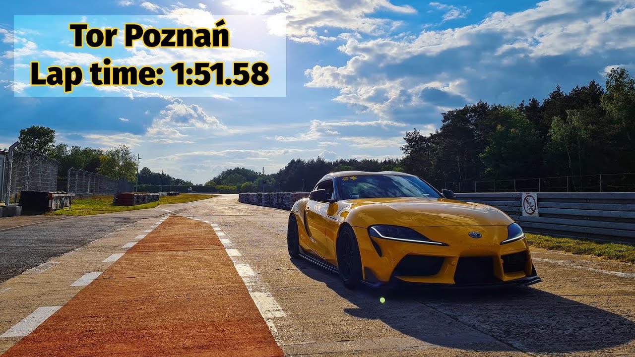Toyota Supra A90 - Tor Poznań onboard (TPTD 30.06.2021) 1:51.58