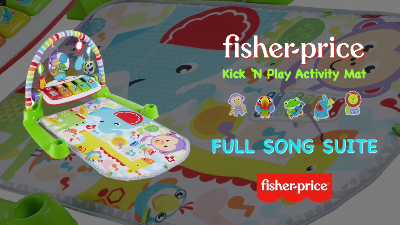Fisher Price Kick 'N Play Activity Mat & Gym - Full Song Suite [Direct Audio]