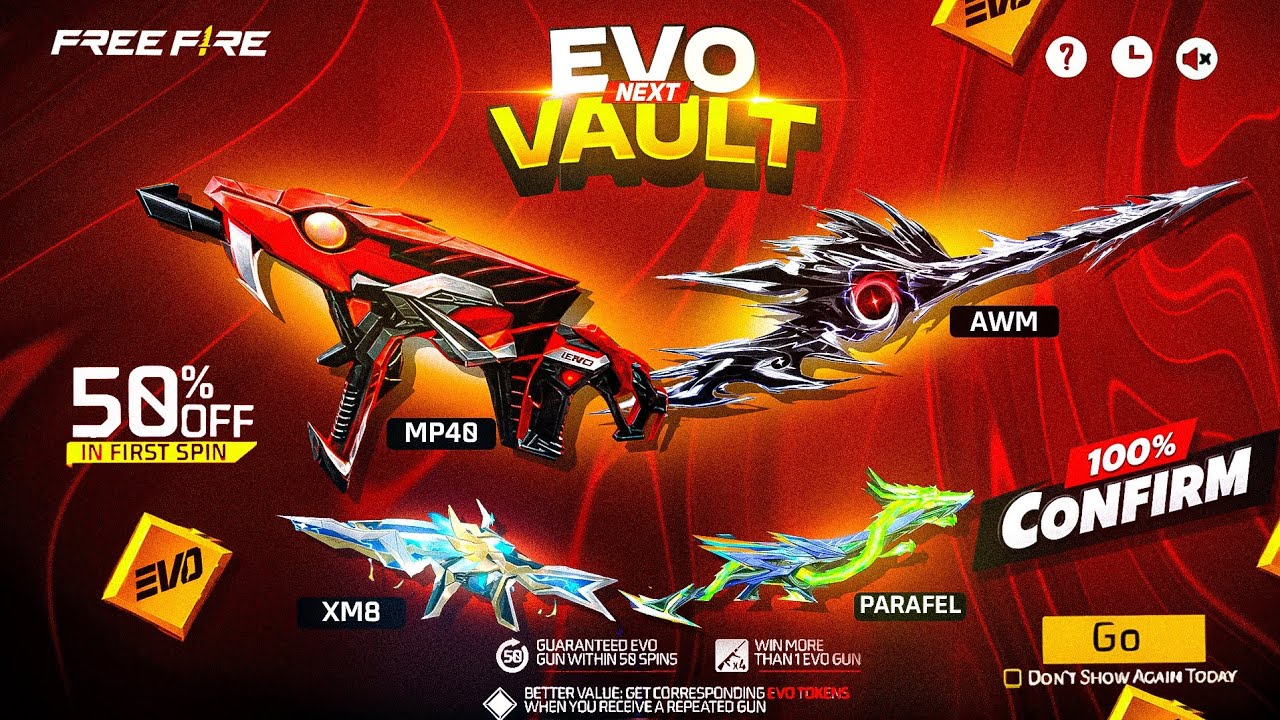 NEXT EVO VAULT FREE FIRE 2026🤯 COBRA MP40 RETURN 😱 OCTOBER EVO VAULT CONFIRM ✅ FREE FIRE NEW EVENT