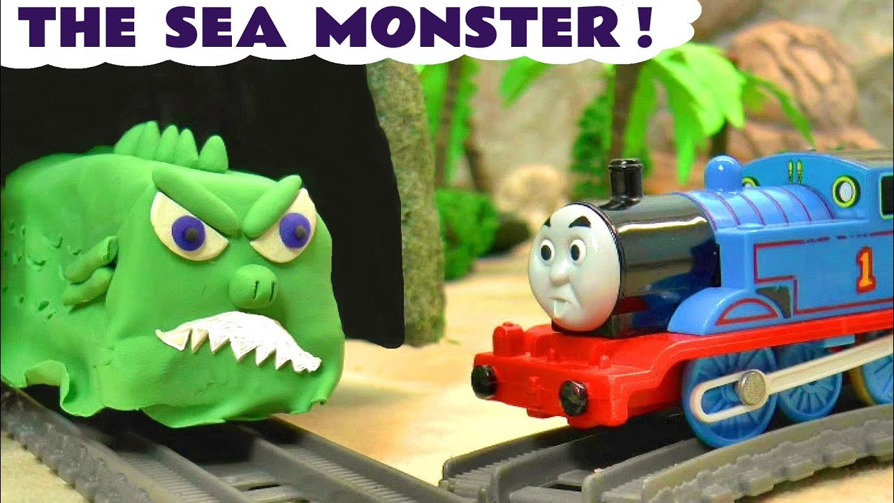 MYSTERY Sea Monster Thomas and Friends Train Story