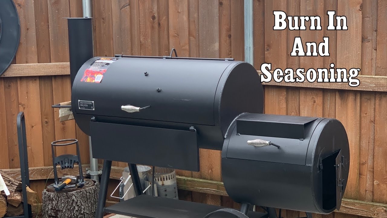 Old Country Pecos Burn In and Seasoning.