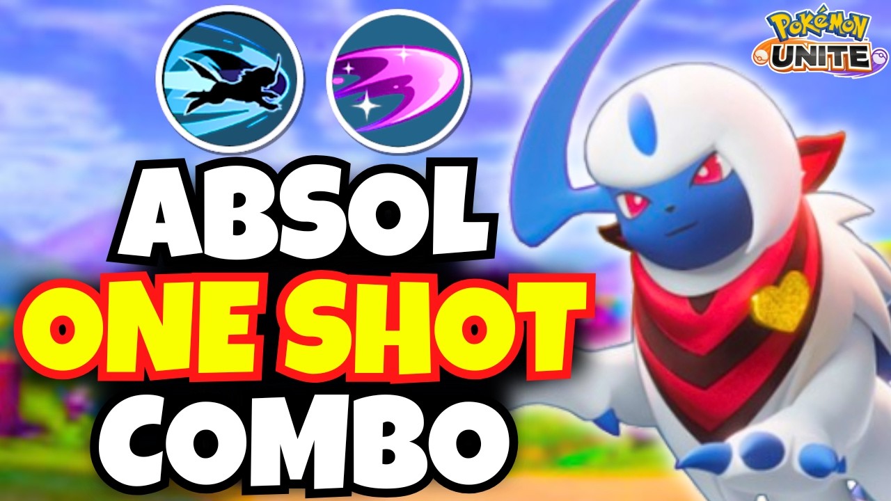 Night Slash Absol Deals Insane One Shot Damage! Absol Gameplay | Pokémon Unite