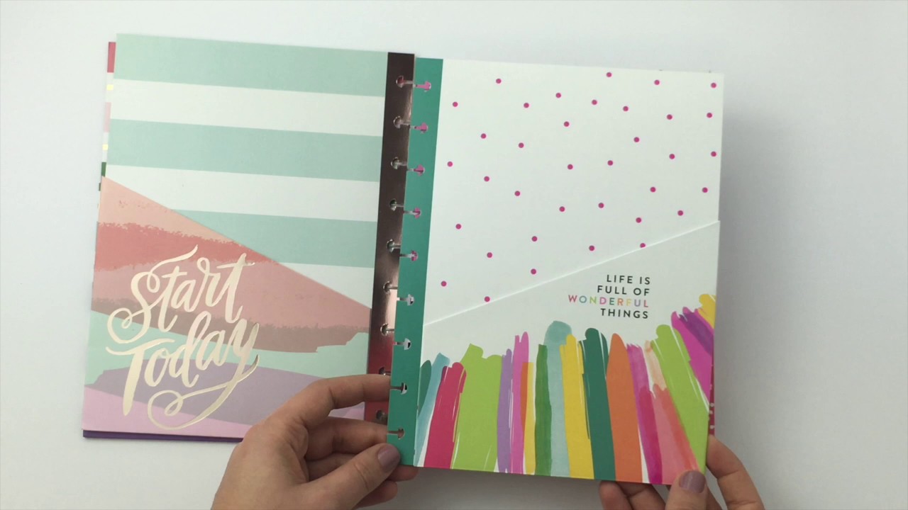 The Happy Planner&trade; - Pocket Folders - Stay Happy - CLASSIC