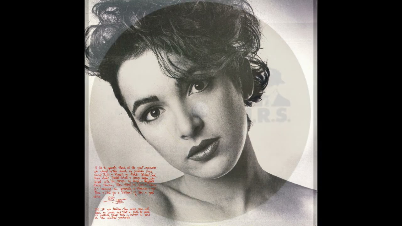 Jane Wiedlin – “Blue Kiss” (12 inch) (IRS) 1985