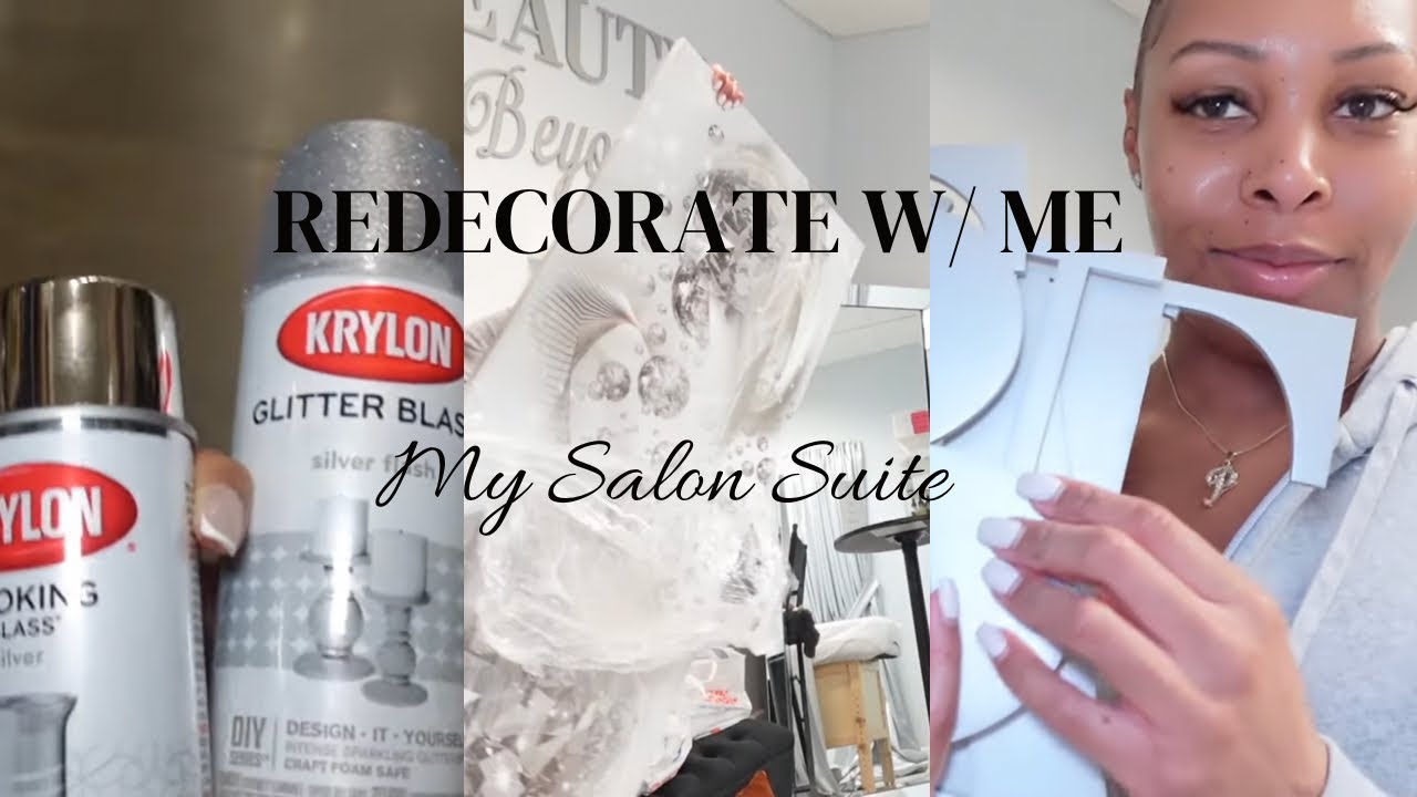 VLOG | LET'S REDECORATE MY SALON SUITE