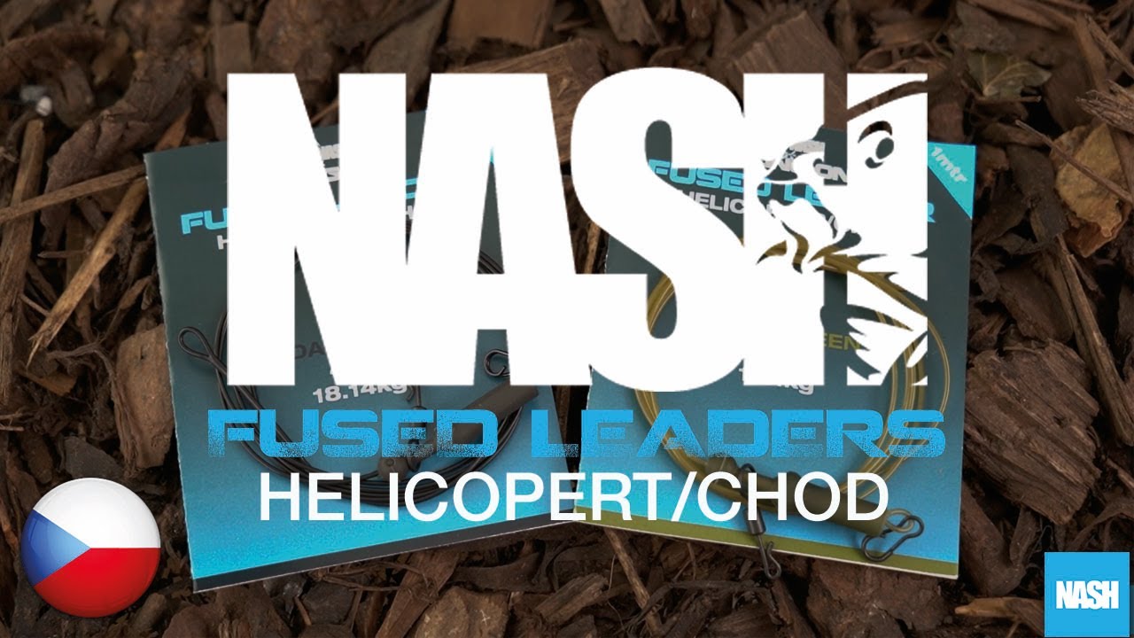 NASH TACKLE CLING ON FUSED HELICOPTER/CHOD LEADERS T8169 T8170