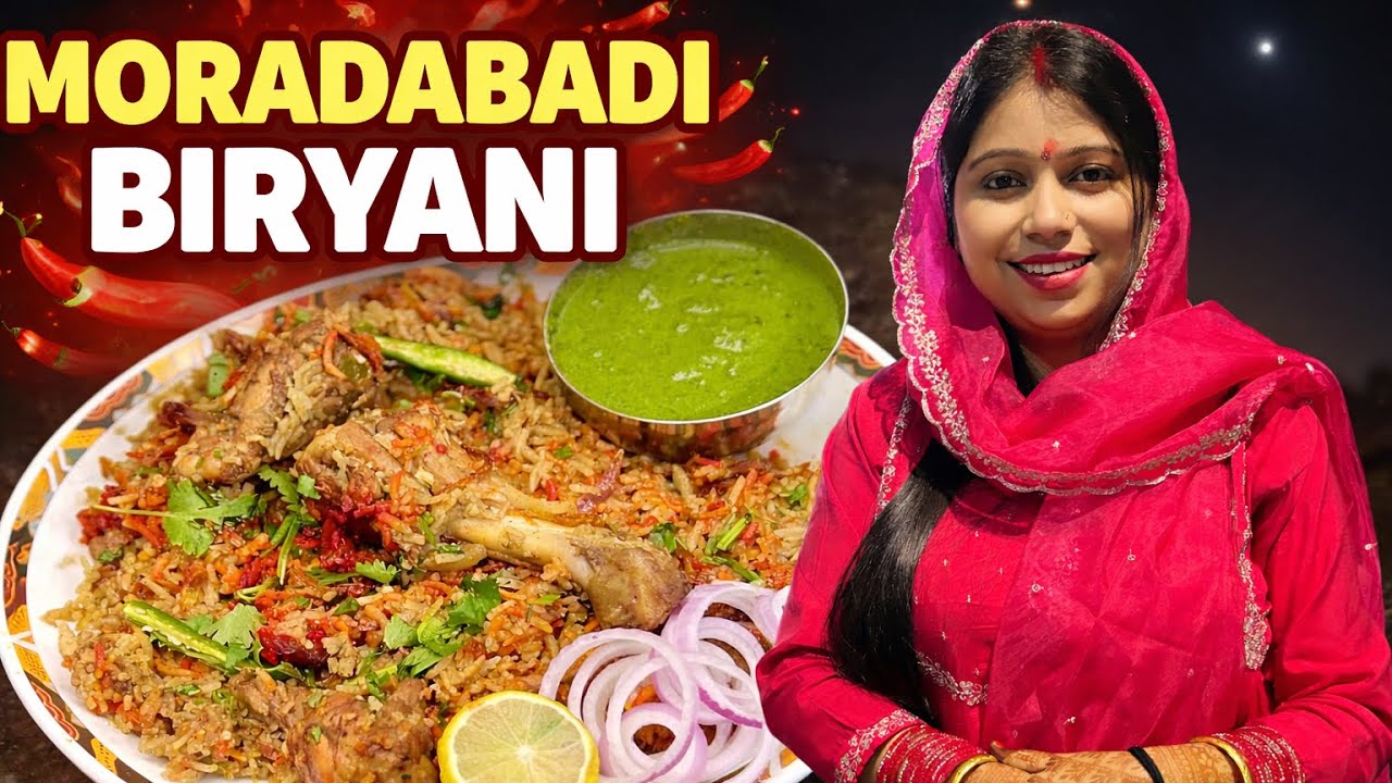 मुरादाबादी चिकन बिरयानी की असली रेसिपी | Muradabadi Chicken Biryani Full Video | 