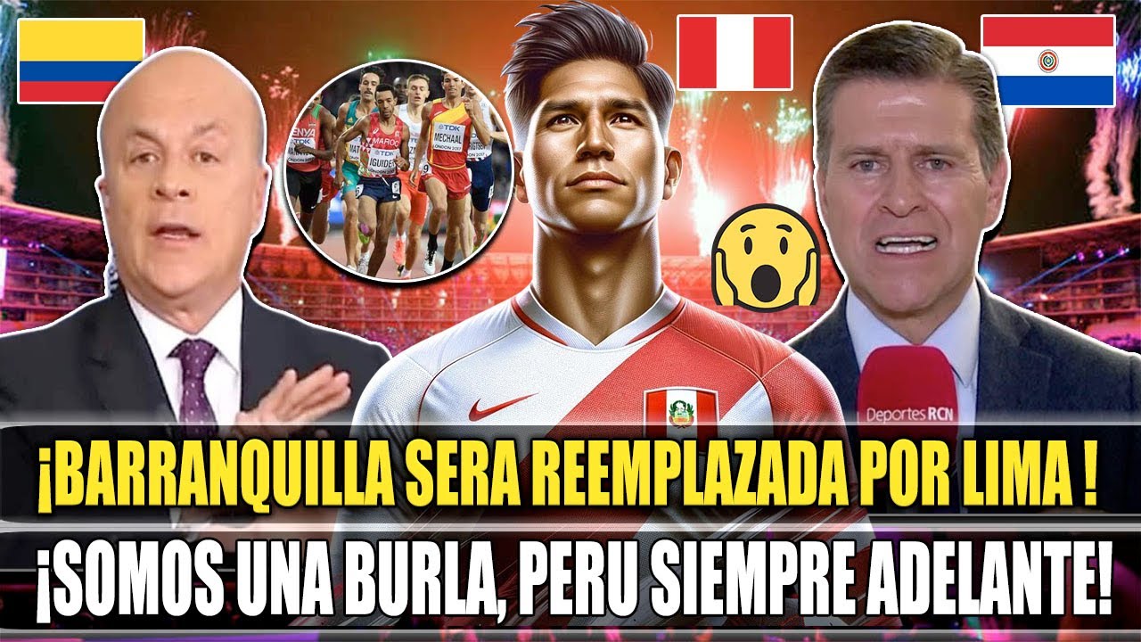 ¡UNA VERGUENZA! PRENSA COLOMBIANA ENOJADA PORQUE PERU Y PARAGUAY LE QUITAN SEDE DE J. PANAMERICANOS