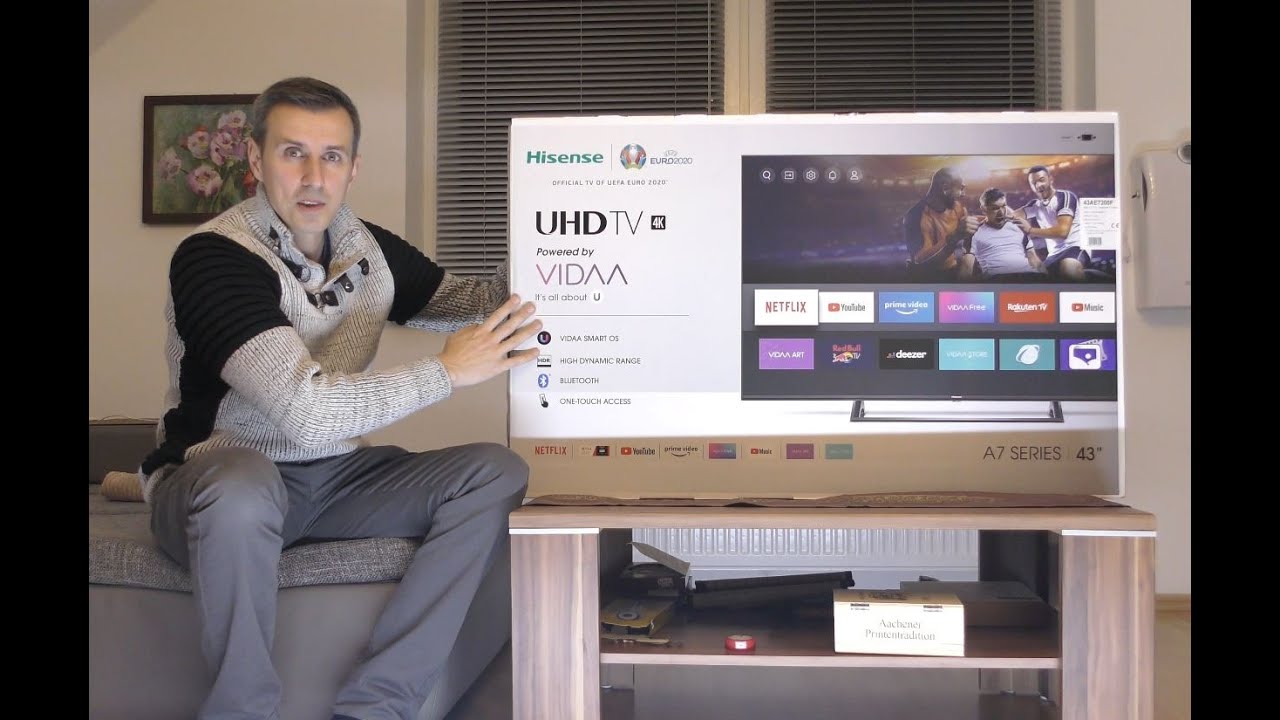 Test 43 Zoll Hisense 43AE7200F UHD 4K TV