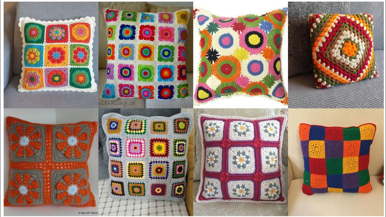 Fabolous and gorgeous New crochet handmade cushion designs ideas