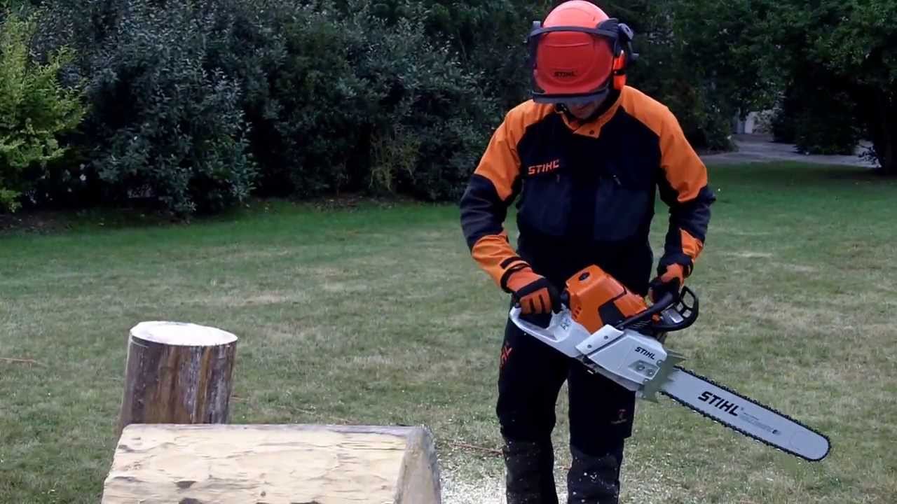 STIHL : Nouvelle tron&ccedil;onneuse thermique M-Tronic MS 661 C-M pour travaux forestiers vs MS 660