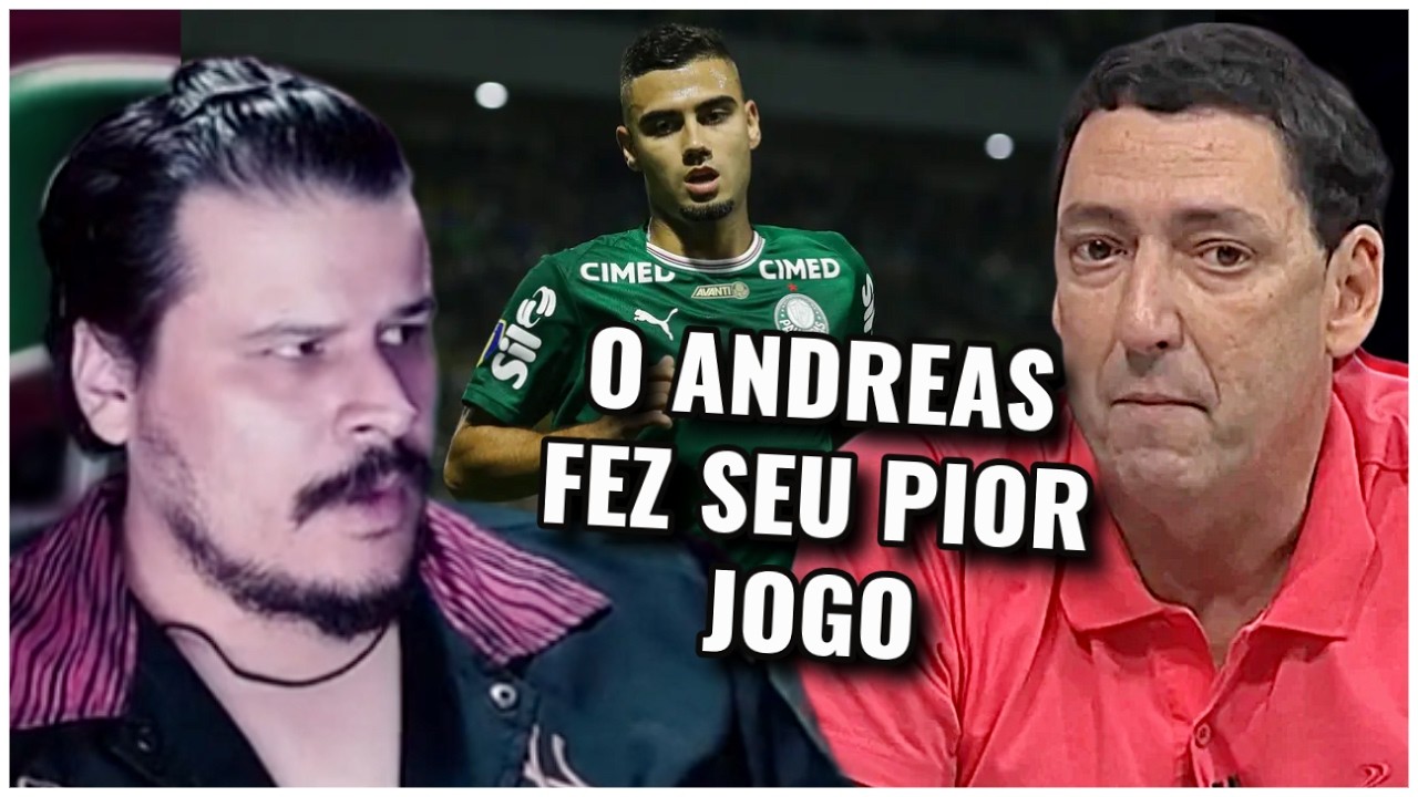 ANDREAS CRITICADO! PVC COMPARA COM ATUAÇÃO PELO FLAMENGO NA FINAL | NIOQD Clips