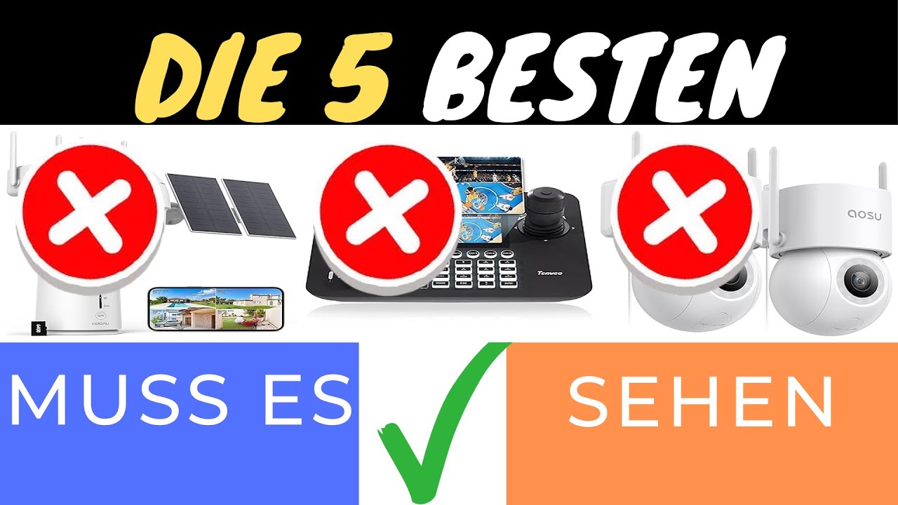 DIE 3 BESTEN PTZ-KAMERAS FÜR AUSSEN 2025 📸🌟 | UNVERPASSBARE EMPFEHLUNGEN!