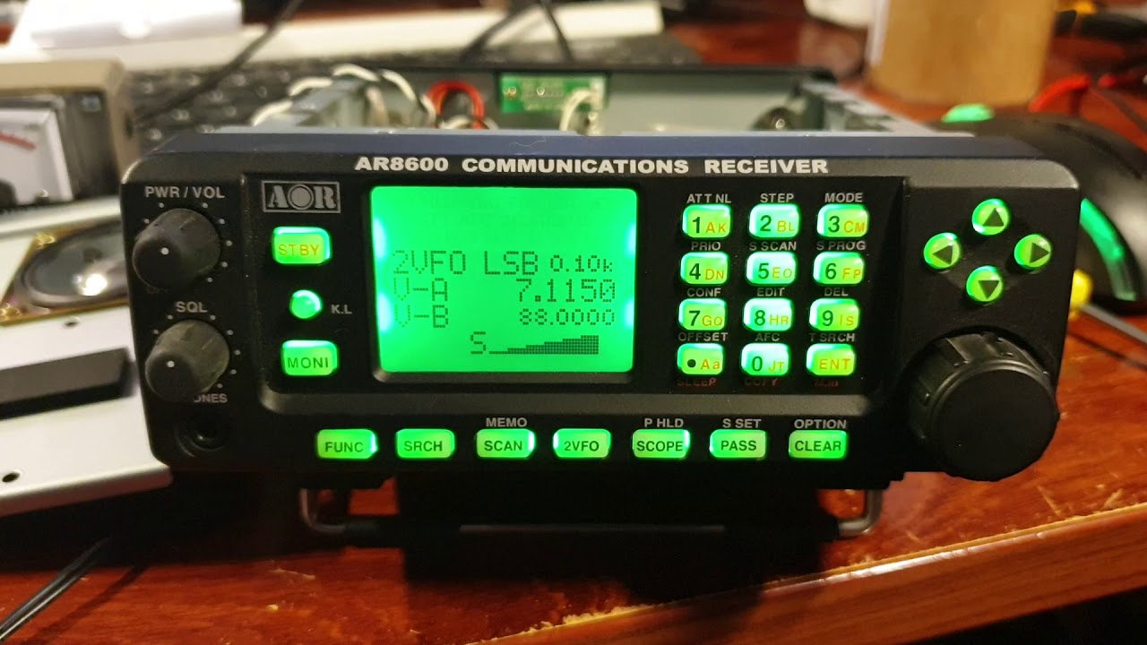 AOR AR8600mk2 part 2 quick ssb alignment
