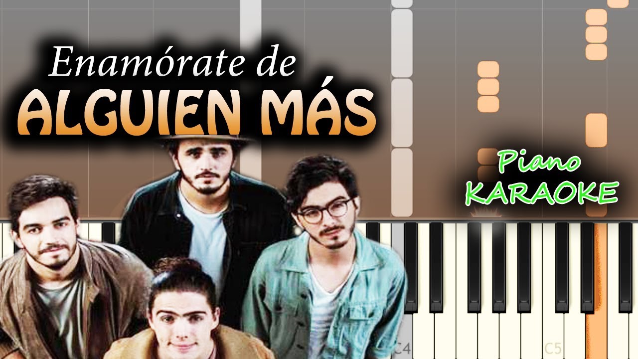 Morat - Enamórate De Alguien Más | KARAOKE Piano / Tutorial / Cover