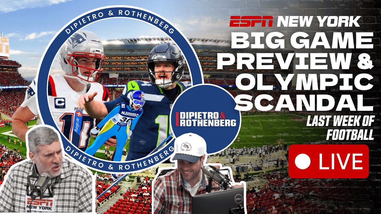 Super Bowl preview, more Jets dysfunction + evaluating the Knicks | DiPietro & Rothenberg | 2/6/26