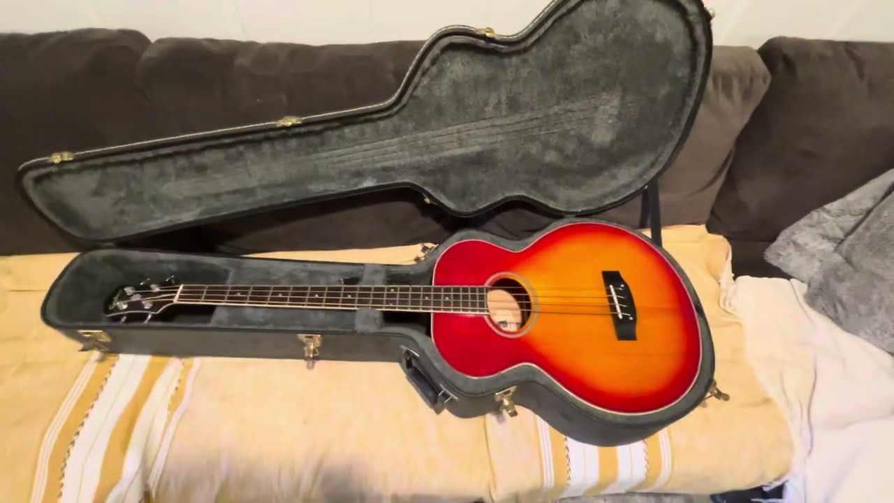 Epiphone El Capitan Acoustic Electric Bass MIK Korea