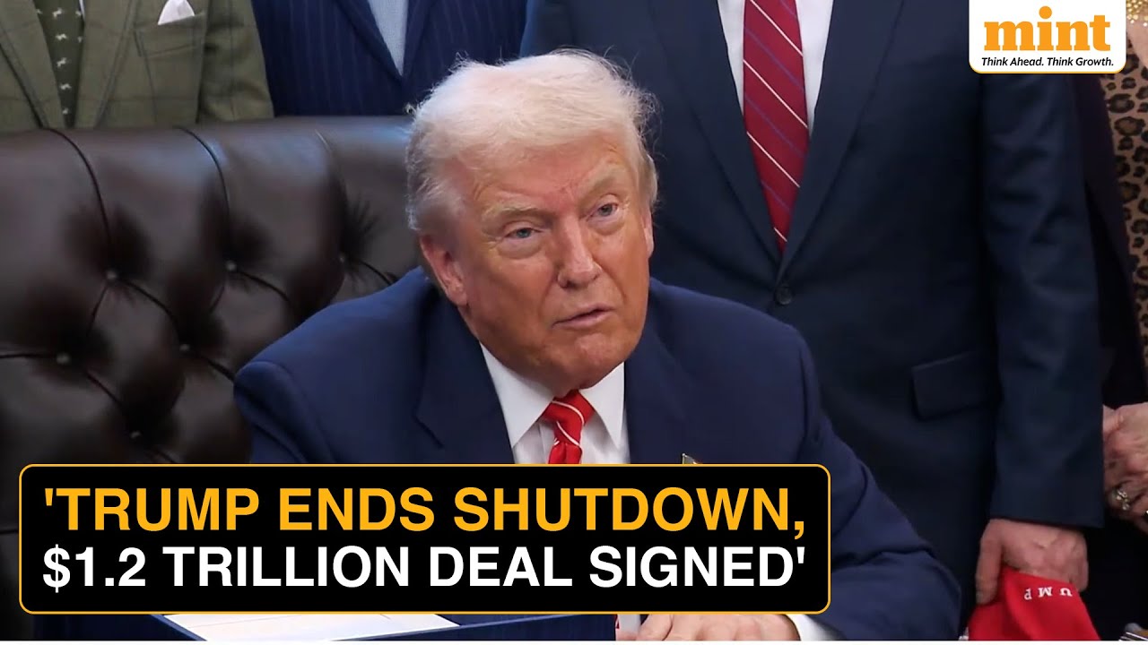 Trump Signs $1.2 Trillion Funding Bill, Ends Partial Shutdown; DHS Fight Next