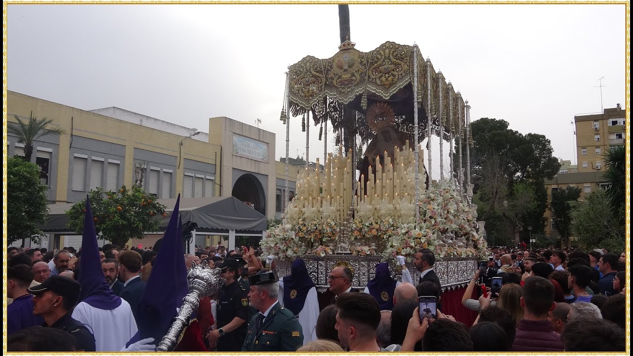 4K - VIRGEN DEL AMOR DE PINO MONTANO - VIERNES DE DOLORES - SEMANA SANTA DE SEVILLA 2024