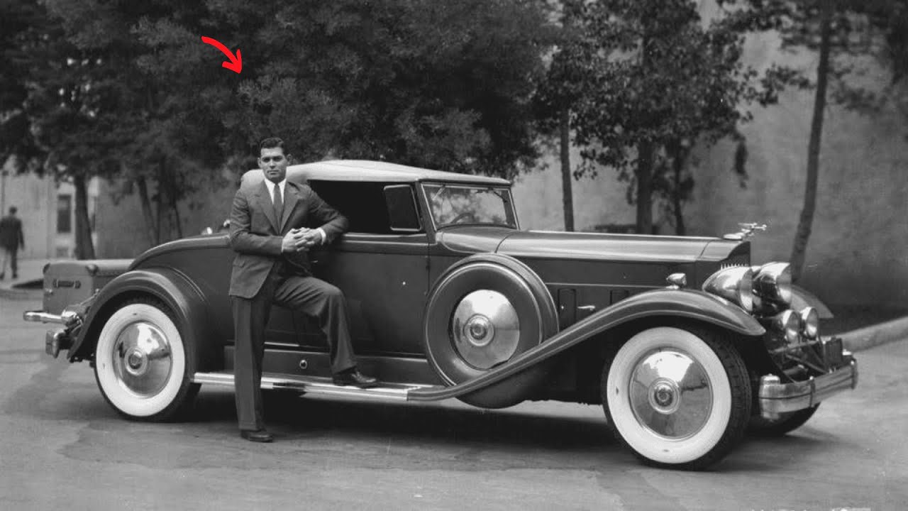 Old Hollywood Stars & Their Luxury Cars | 100 Rare Vintage Photos (1930s–1970s)