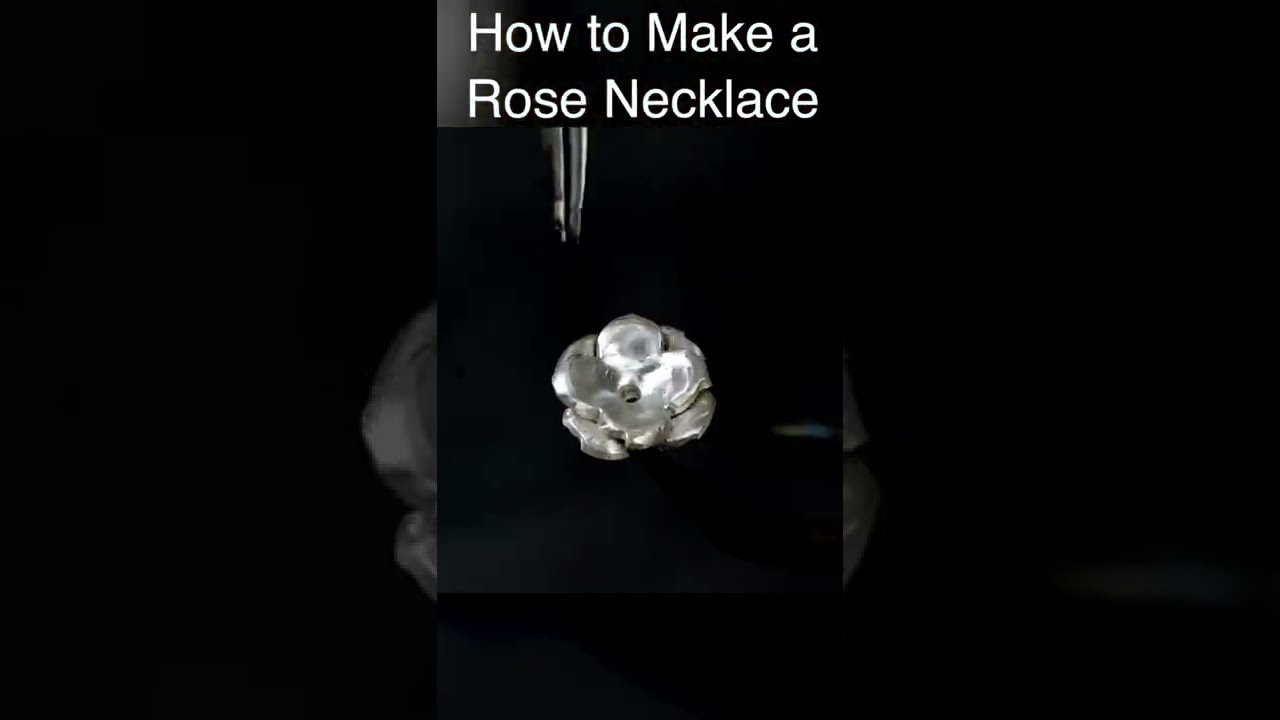 How to Make a Rose Necklace