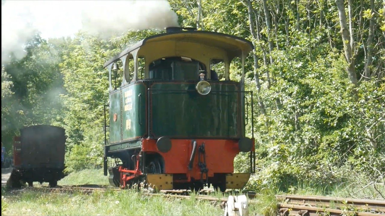 No.8 Lucie Type IV Coffee Pot John Cockerill Steam Tram at the Tanfield Railway