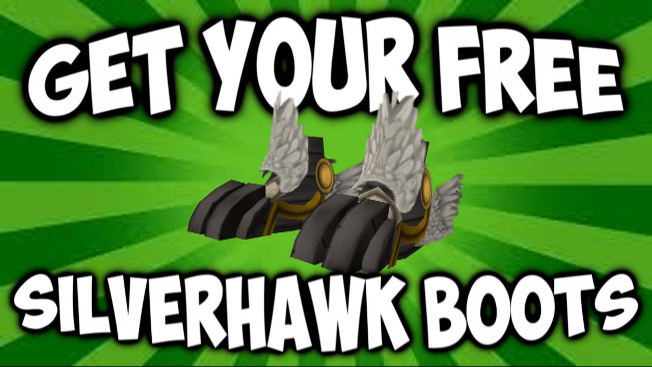Runescape - get FREE silverhawk boots!