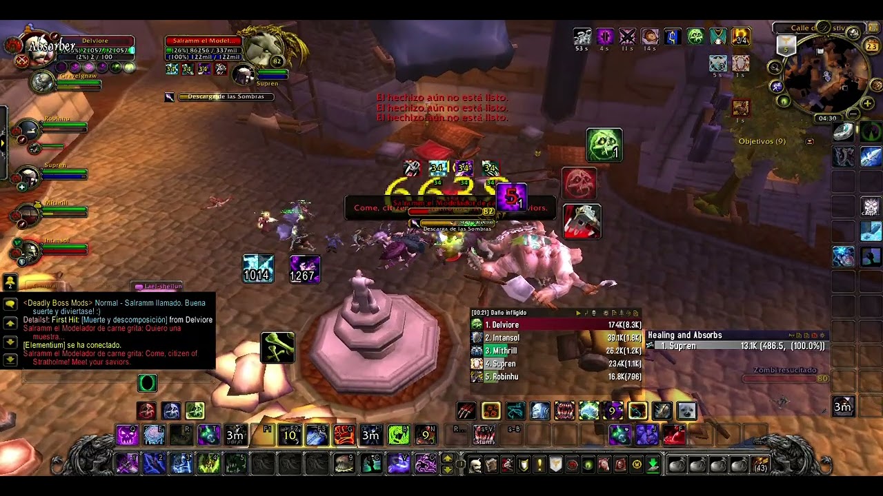 La Matanza de Stratholme // Suprem , Intansol y Raizhor //  Dk Profano lvl 80