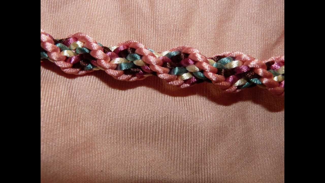 Anayissa'sSecretGarden: Kumihimo Spiral Key Chain