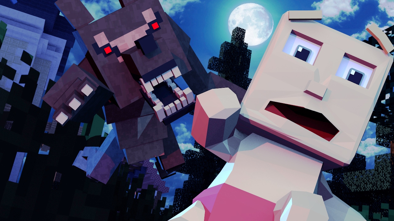 Minecraft | Who's Your Daddy Family? Werewolf Kills the BABY? (Baby vs Werewolf)
