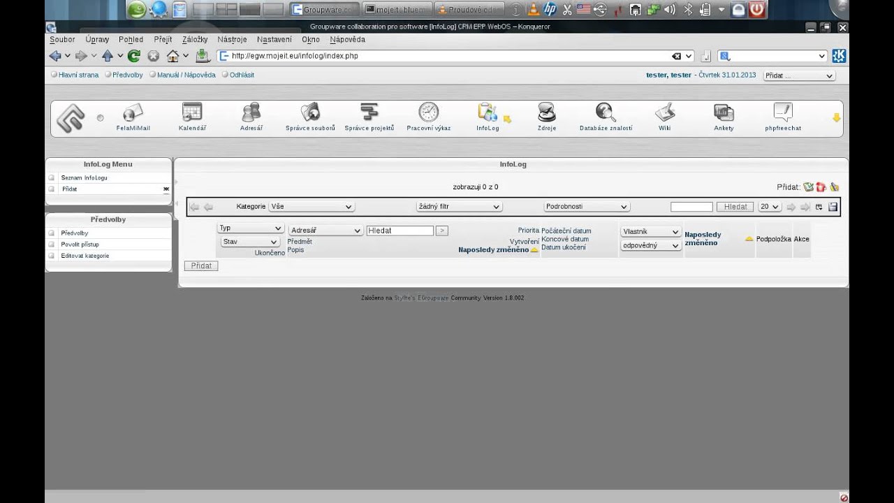 Asterisk VOIP server with eGroupware